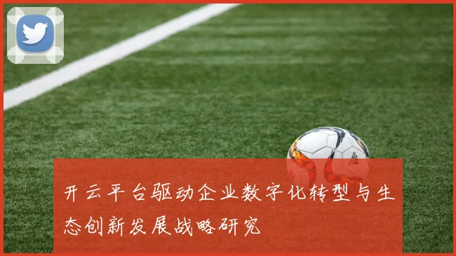 开云平台驱动企业数字化转型与生态创新发展战略研究